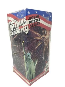 NOS Vintage 80s Statue of Liberty 500 Piece Jigsaw Puzzle Series by Applestreet - Picture 1 of 9