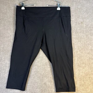 Livi Active Wide Waistband Lane Bryant Capri Length Active Leggings Size 26/28 - Picture 1 of 5