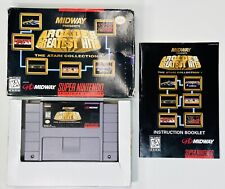 Midway Arcade's Greatest Hits Atari Collection (Super Nintendo, SNES, 1992) 