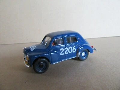116M Eligor Renault 4CV R 1063 Mille Miglia 1954 # 2206 RÉDÉLÉ PONS 1:43 - Immagine 1 di 4