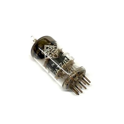 ECC81 12AT7 Diamond Bottom gebraucht Telefunken Germany Valve Tubes (VT7) - Bild 1 von 2