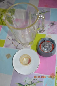 Mixer aus Jenaglas für Smoothies, Eis crashen und vieles mehr - Bild 1 von 1