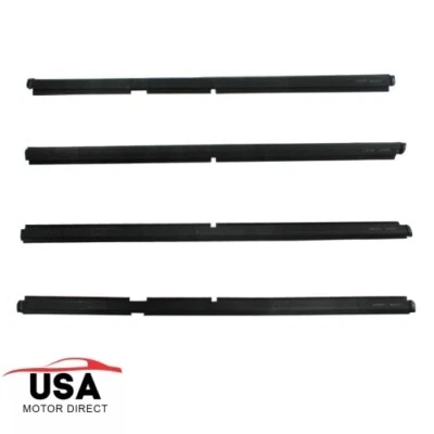For 1999-2004 Jeep Grand Cherokee Sweep Front and Rear Outer Set of 4 Window - Image 1 of 4