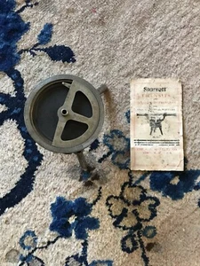 Starrett No. 999 STARRETT surveying LEVEL 101 C TRANSIT Base only w/ Manual - Picture 1 of 6