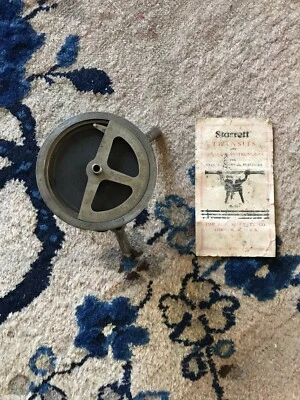 Starrett No. 999 STARRETT surveying LEVEL 101 C TRANSIT Base only w/ Manual - Image 1 of 4