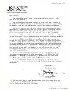 JS&A Products That Think Catalog Rare 1980 - Picture 1 of 2