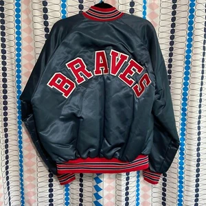 Atlanta Braves vintage 80s/90s Chalk Line bomber jacket - mint condition - Picture 1 of 6