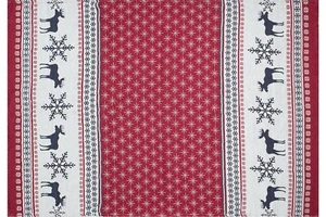 Orsha Linen Mill • Blanket Elk colored jacquard softened Plaid - Picture 1 of 1