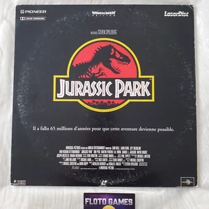 LASERDISC PAL FR : Jurassic Park 1 - Steven Spielberg - 1993 - Floto Games - Imagen 1 de 7
