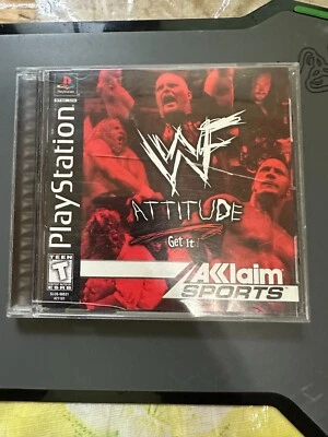 WWF Attitude (Sony PlayStation 1, 1999) PS1 - Image 1 of 4