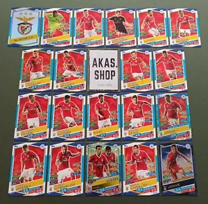 SL Benfica MEGA EQUIPO SET Match Attax Champions League 2016 2017 Lote de 20 tarjetas - Imagen 1 de 1