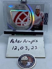 2017-18 Upper Deck Splendor Splendid Swatches #SSSY Steve Yzerman 6/10