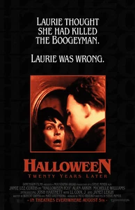 AA1812 Halloween H20 20 Jahre später Film von Steve Miner 1998 Filmposter 11x17 - Bild 1 von 9