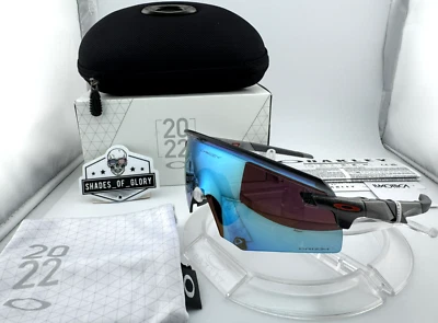 GAFAS DE SOL OAKLEY ENCODER STRIKE SPACE POLVO PLATA PRIZM ZAFIRO OO9471-12 NUEVAS Foto 1 de 4