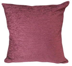 Wb11Ba Plain Burgundy Chenille Cotton Throw Cushion Cover/Pillow Case*Cust Size* - Picture 1 of 6