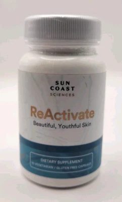 Sun Coast Sciences Reactivate para una piel hermosa joven 30 cápsulas caducidad 9/2026 Foto 1 de 3