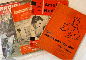 4 Vintage Amateurfunk Bücher/Mag. Softcover 1946, 1961 & 1966 - Bild 1 von 18