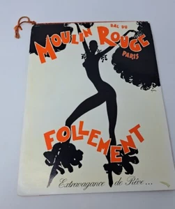 1976 Moulin Rouge Vintage Souvenir Program  - Paris, France  - Picture 1 of 8