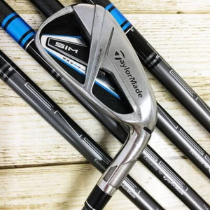 Golf Iron Set TaylorMade SIM MAX TENSEI BLUE TM60 (R) 5pcs 6-P JAPAN - Picture 1 of 8