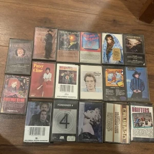 Lot 17 80s/90s Cassette Garth brooks Madonna Foreigner culture club Kenny Rogers - Picture 1 of 9