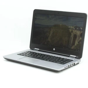 HP ProBook 645 G2 Laptop Windows 10 14" HD AMD Pro A8 8GB 256GB SSD Radeon R6 - Afbeelding 1 van 14