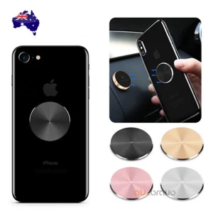 Metal Plate For Magnet Car Mount Phone Holder Iron Sheets Adhesive Sticker - Picture 1 of 9