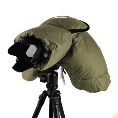 Wind Sand Snow-Proof DSLR Camera Warm Cover Bag Insert Wrap Down Feather Sleeve  - Image 1 of 4