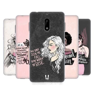 FUNDA GEL HEAD CASE DESIGNS FEMINISMO PARA TELÉFONOS NOKIA 1 Foto 1 de 4