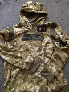 NIKE SEATTLE SEAHAWKS USA SALUTE TO SERVICES THERMA HOODIE GRÖSSE L HERREN NEU MIT ETIKETT $ 100 - Bild 1 von 4
