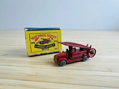 MATCHBOX REGULAR WHEEL NO. 9-A DENNIS FIRE ESCAPE MIB - Image 1 of 4