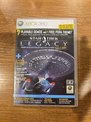 Xbox Magazine Game Demo Disc #71 (Xbox 360, June 2007) - Tested Working - Image 1 of 3