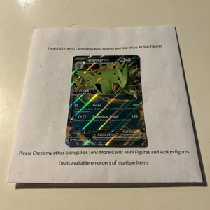 Tarjeta Promocional Doble Rara Tyranitar ex 064/131 Pokémon Estampada Evoluciones Prismáticas - Imagen 1 de 2