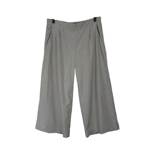 Athleta Brooklyn weites Bein kurze Hose Größe 8 zierlich beige Reise leicht - Bild 1 von 11
