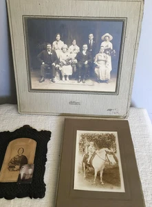 TRES FOTOS ANTIGUAS - Imagen 1 de 5