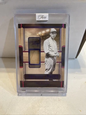 2025 Panini Three And Two Luminous Lumber Blue-Edd Roush 15/15 Cincinnati Reds - Image 1 of 3