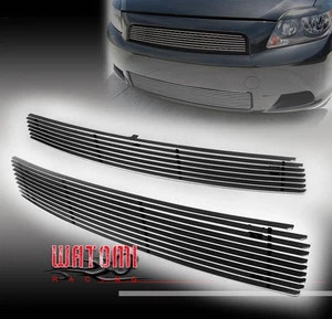 04-07 SCION TC MAIN UPPER+BUMPER LOWER ALUMINUM BILLET GRILLE INSERT 2PCS COMBO - Picture 1 of 4