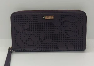Kate Spade New York Wristlet Wallet Cell Phone Case Clutch Rose Mahogany  - Picture 1 of 16