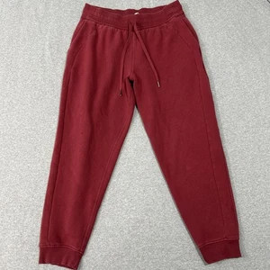 Lululemon Adapted State High Rise Jogger Womens Size 10 Athleisure Burgundy READ - Picture 1 of 11