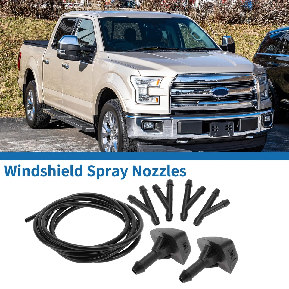 1 Set Front Windshield Washer Nozzles No.30655605 for Volvo V50 - Image 1 of 4