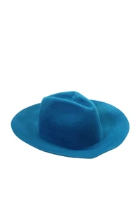 Raffaello Bettini Womens Rabbit Hait Western Ranch Hat Blue Size EUR 57 - Picture 1 of 4