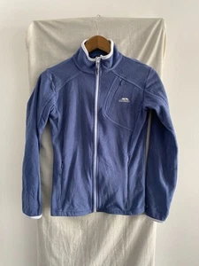 TRESPASS Blue Full Zip Fleece Jacket Size XS (R) - Picture 1 of 5