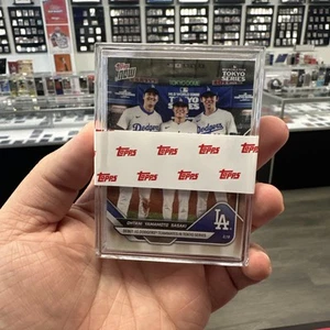 Shohei Ohtani, Yamamoto, Sasaki - 2025 Topps AHORA #7 20x Tarjeta Sellada en Mano JY - Imagen 1 de 1