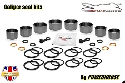 Aprilia Shiver SL750 2013 front brake caliper piston seal rebuild repair kit set - Image 1 of 4