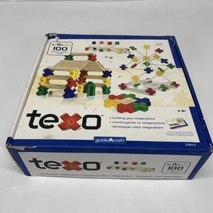 Guidecraft Texo Building Set STEM Architectural Toy 72 Pieces - Picture 1 of 8