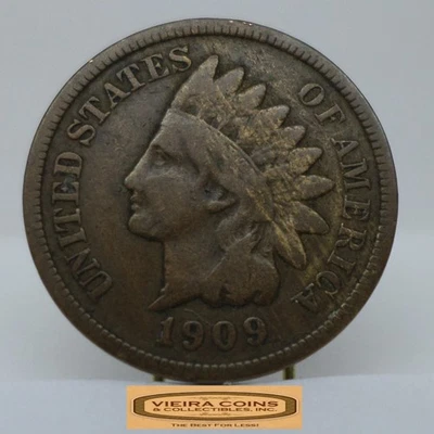 1909-S Indian Head One Cent - #C53143NQ - Image 1 of 2