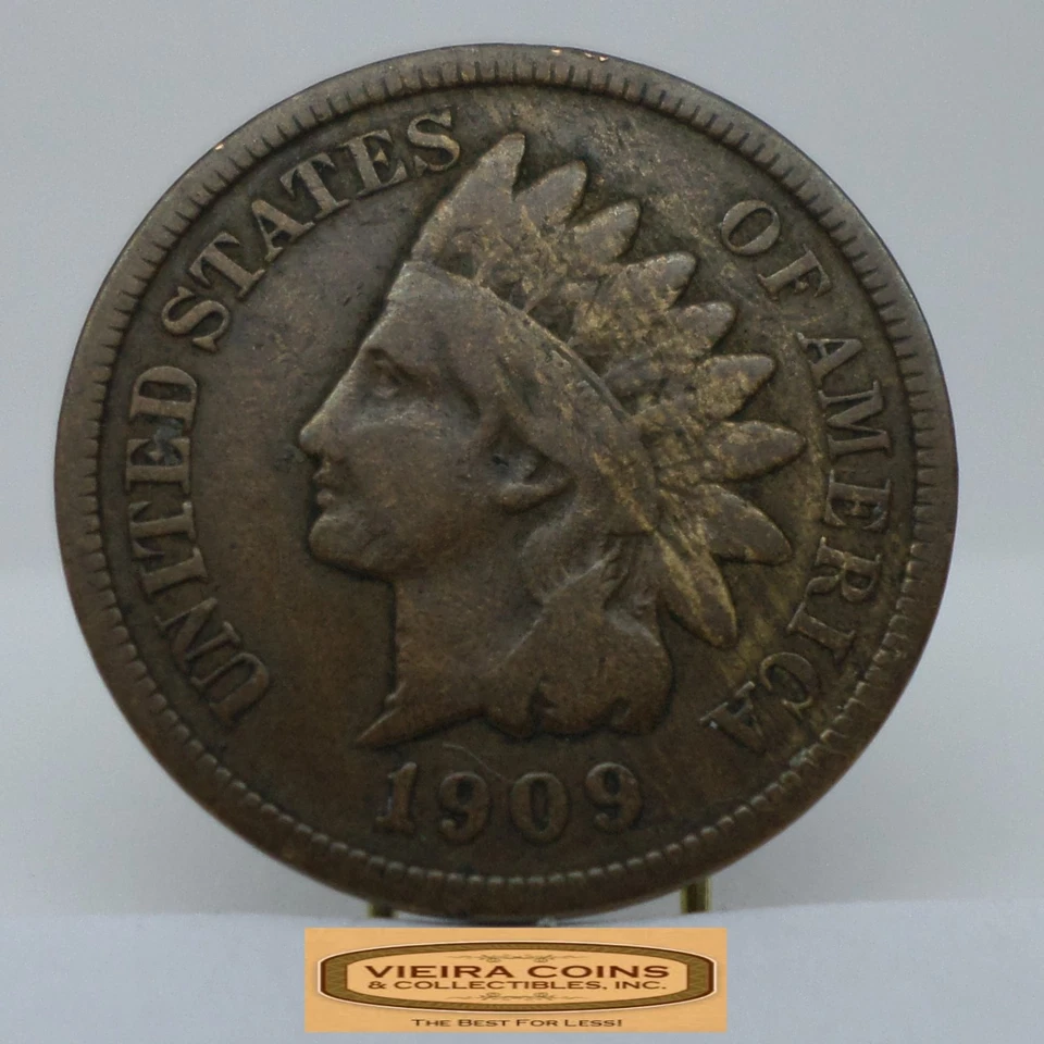 1909-S Indian Head One Cent - #C53143NQ - Image 1 of 2