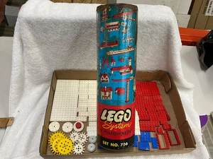 Sistemas LEGO vintage no. Juego básico mediano 706 Samsonite bote - Imagen 1 de 11
