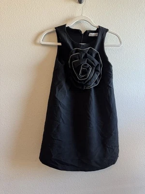 Girls Zara Black Formal Dress 11-12 - Image 1 of 4