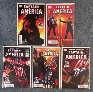 Captain America Vol.1 Lot of 5 #611-615 Marvel Comics 2010 - NM- to NM - Bild 1 von 1