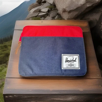 Hershel Supply Co  Navy Red Trim  Color Block 10”Tablet Sleeve New open box - Image 1 of 4